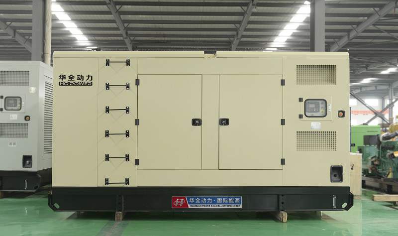 4月24日，一臺400kw靜音箱發電機組從華全動力發往山東