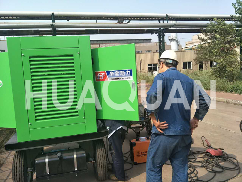 韓國首爾600kW移動式發電機組電站