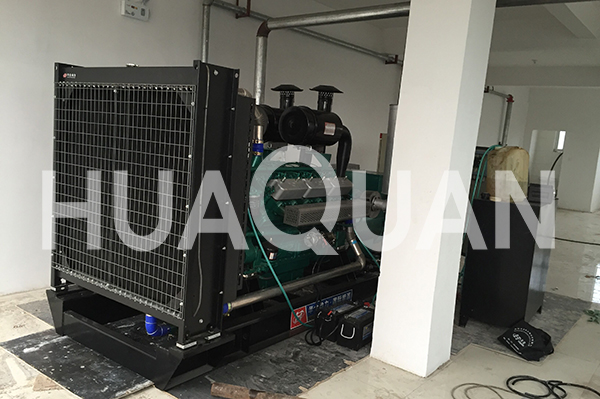 山東膠州市機場650kW發(fā)電機組電站項目