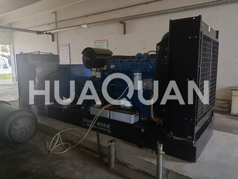 山東濟南機場油庫350kW發(fā)電機組電站