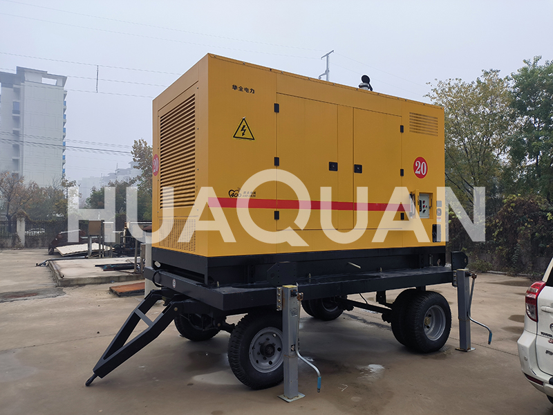 青海茫崖鎮(zhèn)福利區(qū)建設(shè)400kW移動(dòng)式發(fā)電機(jī)組電站