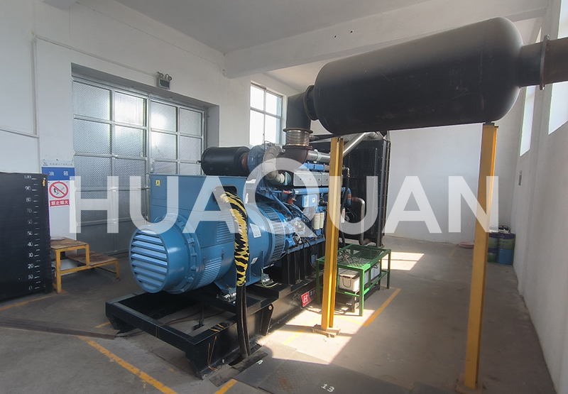 河南許昌鄢陵縣水利500kW發電機組電站項目