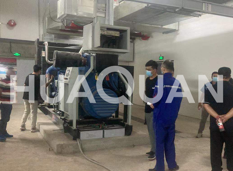 江西省新余市某賓館500kW發(fā)電機(jī)組電站項目